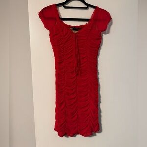 Majorelle Raquel Dress in Red
XS
